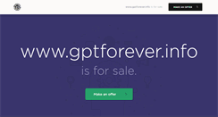 Desktop Screenshot of gptforever.info